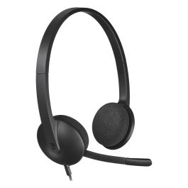 Logitech H340 USB Headset, Auriculares con Micrófono con Cancelación de Ruido para Llamadas y Uso Diario Precio: 25.88999974. SKU: S5600337
