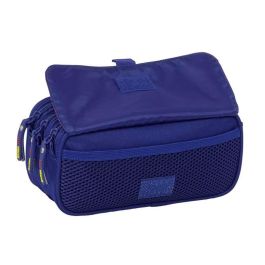 Safta Estuche Portatodo Escolar Triple F.C. Barcelona 1ª Equipación 25-26 100x215x80 mm