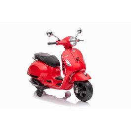 TACHAN Vespa GTS 12V Roja Moto Eléctrica con Licencia, Faros LED, USB y MP3 para Niños +3 Años Precio: 195.50000008. SKU: B1JYAJL3DV