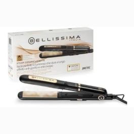 Bellissima My Pro Steam B28 100 Plancha de vapor para cabello, protección y brillo, 3 temperaturas, apta para todo tipo de cabello
