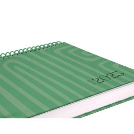 Agenda Espiral Liderpapel Syros A5 2025 Dia Pagina Colorverde Papel 60 gr Catalan