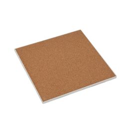 Salvamantel Londres Versa 20x20 cm, cerámica con base de corcho (4 Unidades)