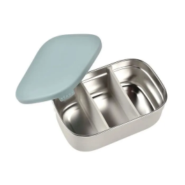 Beaba Fiambrera Infantil Acero Inoxidable Tapa Silicona Funda Protectora Terciopelo Gris Azul Precio: 39.8899996. SKU: S7178443