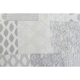 Colcha Cottage DKD Home Decor Beige Gris 270 x 1 x 270 cm Colcha Cottage DKD Home Decor Beige Gris 270 x 1 x 270 cm