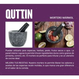 Mortero de Granito Quttin 8x10.5 cm (12 Unidades) Mortero de Granito Quttin 8x10.5 cm (12 Unidades)