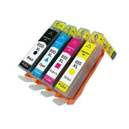 Dayma Cartucho Tinta Compatible HP N655 XL Magenta CZ111AE para Deskjet Ink Advantage 3525, 4615, 4625, 5525, 6525