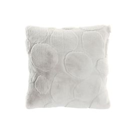 DKD Home Decor Cojín Decorativo Urban Poliéster Gris Claro 45x45 cm - Pack de 2 Unidades con Relleno de 420 gramos y Cremallera Precio: 19.79000012. SKU: B1DZYS37XX