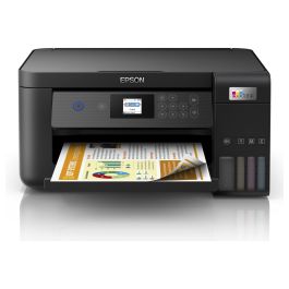 Epson ET-2850 Impresora Multifunción 3 en 1, Inyección de Tinta A4, Wi-Fi, Dúplex Automático, Color Negro