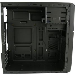 LC-Power 2015MB Micro Torre PC Negro ATX para Hogar/Oficina con USB 3.2 y Ventiladores, para placas ATX