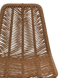 Silla Natural Pe-Acero Salón 47 X 57 X 85,50 cm