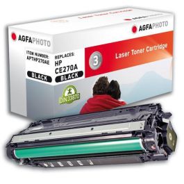 AgfaPhoto Tóner Láser para HP CE270A, compatible con impresoras HP, rendimiento 13500 páginas Precio: 152.99000057. SKU: B12JD7C93C
