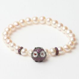 Pulsera Mujer Lancaster JLA-BR-OWL-5-WH 16 mm Precio: 21.49999995. SKU: S0361240