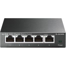 TP-Link TL-SG105S Switch Gigabit Ethernet de Sobremesa 5 Puertos 10/100/1000 Mbps Plug & Play con Ahorro de Energía y QoS TP-Link TL-SG105S Switch Gigabit Ethernet de Sobremesa 5 Puertos 10/100/1000 Mbps Plug & Play con Ahorro de Energía y QoS Precio: 26.49999946. SKU: B18D279NCL