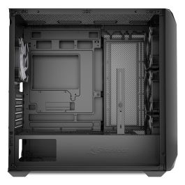Sharkoon MK3 RGB Micro Torre Negro con Panel Frontal Permeable y Ventiladores RGB