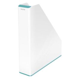 Revistero Plastico Leitz Wow Dual Turquesa/Blanco Precio: 16.50000044. SKU: B1FQ3MXVZ9