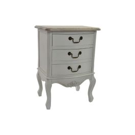 Mesita De Noche Tradicional DKD Home Decor Blanco 35 x 66 x 47 cm Mesita De Noche Tradicional DKD Home Decor Blanco 35 x 66 x 47 cm