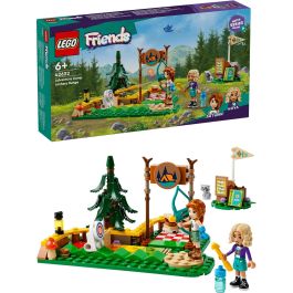 LEGO 42622 Campamento Aventura: Área Tiro Con Arco con mini personajes Autumn y Nova y diana que cae