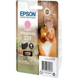 EPSON Singlepack Light Magenta 378 Claria Photo HD Ink