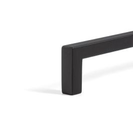 Trentadue Tirador Evan de Zamak Distancia entre centros 320 mm Acabado Negro Mate para muebles de cocina y baño