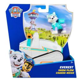 Spin Master 6071217 Vehículo Patrulla Canina de Misión para la Nieve con Everest, Ruedas Funcionales y Diseño Robusto, Juguete Infantil +3 Años