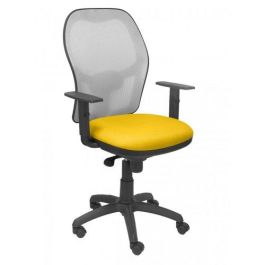 Silla Piqueras Y Crespo Jorquera Brazos Regulables Mecanismo Sincro Con Regulador De Tension Respaldo De Malla Gris Y Asiento Tapizado Bali Amarillo Precio: 319.50000027. SKU: S5702791