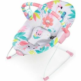 Bright Starts Hamaca Flamingo Vibes con Sonajero y Vibraciones para Bebé Precio: 44.5000006. SKU: S7102054