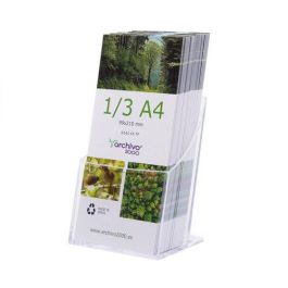 Archivo 2000 Portafolletos Sobremesa Premium, Espesor 3 mm, Din A4 Vertical, 85x115x145 mm Precio: 3.50000002. SKU: B1G3NLKCWM