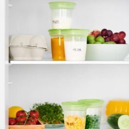 MAM Storage Pots 120ml - Pack of 5 - Transparent MAM Storage Pots 120ml - Pack of 5 - Transparent