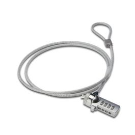 Ewent EW1241 Candado de Seguridad para Portátil con Cable de Acero de 1,5 m Plata Precio: 8.49999953. SKU: S0202481