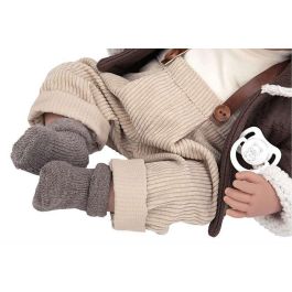 Muñecas Arias Muñeca Iria 45 cm Marron C/Mecanismo 14 Sonidos Magnetico Try Me