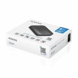 AISENS ASE-3535B Caja Externa Disco Duro HDD 3.5" SATA USB-C 3.2 Gen 1 (5Gbps), con UASP y Fuente Alimentación, Aluminio Negro. AISENS ASE-3535B Caja Externa Disco Duro HDD 3.5" SATA USB-C 3.2 Gen 1 (5Gbps), con UASP y Fuente Alimentación, Aluminio Negro.