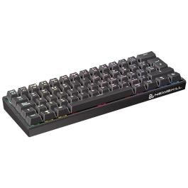Newskill Pyros V2 - Teclado Gaming Mecánico 60% Español Inalámbrico 2.4GHz/Bluetooth/USB, Interruptores Hot-Swap, RGB, Negro