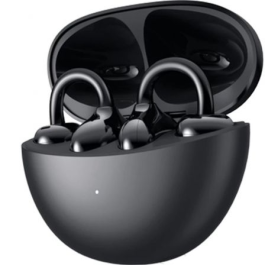 Honor Auriculares Earbuds Clip 5504ABYB Diseño Abierto Bluetooth 5.3 con Estuche de Carga 36h Autonomía Negros