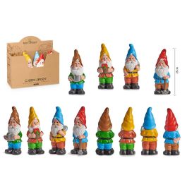 Enano Jardín Cerámica 25 cm Colores Vivos - Ibergarden (16 Unidades) Precio: 37.50000056. SKU: B137TMJQ8D