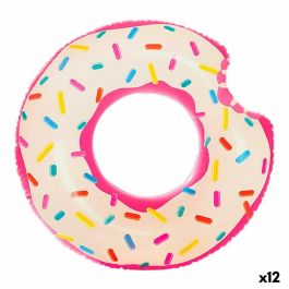 Rueda Hinchable Intex Donut Rosa 107 x 99 x 23 cm (12 Unidades) Precio: 58.49999947. SKU: B1ATK7S7GY