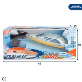 Lancha rapida radio control 28 cm. 2.4 ghz y cargador usb Lancha rapida radio control 28 cm. 2.4 ghz y cargador usb