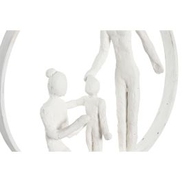 Figura Urban DKD Home Decor Blanco Marron 10 x 27 x 23 cm