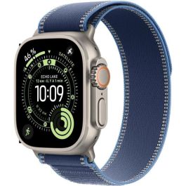 Apple Watch Ultra 3 GPS + Cellular, 49 mm, Caja de titanio natural, Correa Trail Loop azul/azul brillante S/M (MEWR4QFA) Precio: 969.88999943. SKU: B1BM3P8Z22