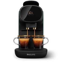 Cafetera de Cápsulas Philips L'Or Barista Sublime LM 9012/90/ Compatible cápsulas Nespresso y L'OR/ Verde y Gris Cafetera de Cápsulas Philips L'Or Barista Sublime LM 9012/90/ Compatible cápsulas Nespresso y L'OR/ Verde y Gris
