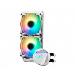 MSI MAG CoreLiquid Kit Refrigeración Líquida AIO 240mm - 2 Ventiladores 120mm ARGB Blanco, Rotación 270°, Compatible con Intel y AMD (LGA1700, AM4)