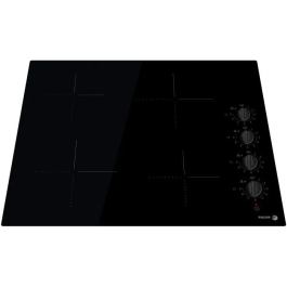 Fagor Placa Vitrocerámica FAVM3540 4 Fuegos Negro 56 cm x 49 cm