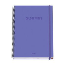 Bloc Dohe Colour Vibes Micro.Tapa Extra A4 100H 90Gr Cuadric.5X5 Morado Precio: 10.50000006. SKU: B1BP62GW2C