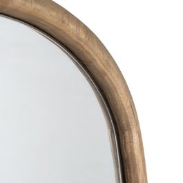 Espejo Natural Madera Decoración 57 X 3 X 130 cm