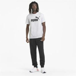 Camiseta de Manga Corta Hombre Puma ESS LOGO TEE 586666 02 Blanco S