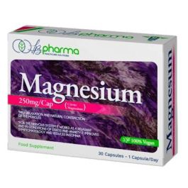 LB PHARMA Magnesio 30 cápsulas Precio: 9.5000004. SKU: B1D3CQCGND