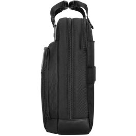 Targus TBT932GL Maletín para Portátil 40,6 cm (16") Negro de Nylon y Poliuretano, Resistente al Agua, con Asa, Correa Hombro y Bloqueable