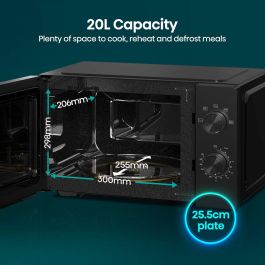 Microondas Hisense H20MOBP1HI Negro 700 W 20 L