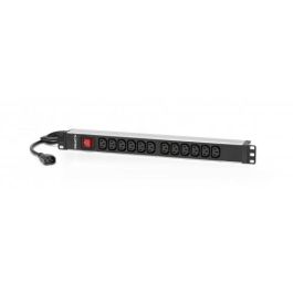 Salicru SPS 12F PDU C13/C14 Regleta de Distribución de Energía Negra 1U 19" 12 Salidas AC 10A Interruptor Integrado Precio: 34.89000031. SKU: S7779136