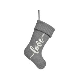 Calcetin Navideño Love 50Cm Krist+ (24 Unidades) Precio: 166.8900002. SKU: B1F8DC7YEG