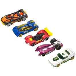 Hot Wheels Pack De 5 Vehiculos 1806 Coches Metalicos A Escala 1/64 Coleccionables